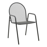 Set ngrënieje Watson-Tarete pakoworld 3 copë metal në nuancë të zezë