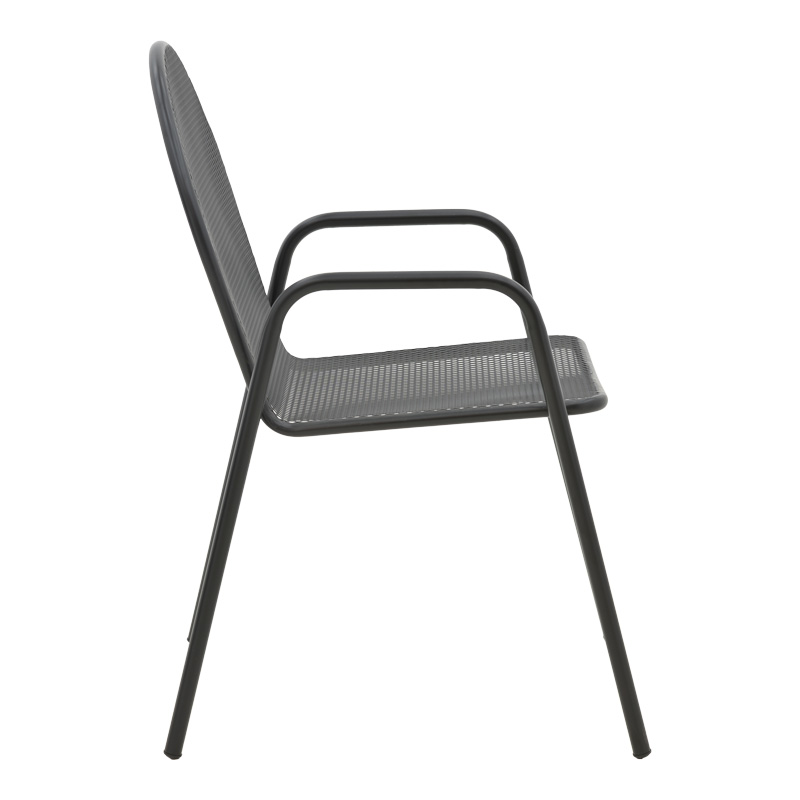 Set ngrënieje Watson-Tarete pakoworld 3 copë metal në nuancë të zezë