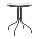 Set ngrënieje Watson-Tarete pakoworld 3 copë metal në nuancë të zezë