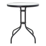 Set ngrënieje Watson-Tarete pakoworld 3 copë metal në nuancë të zezë