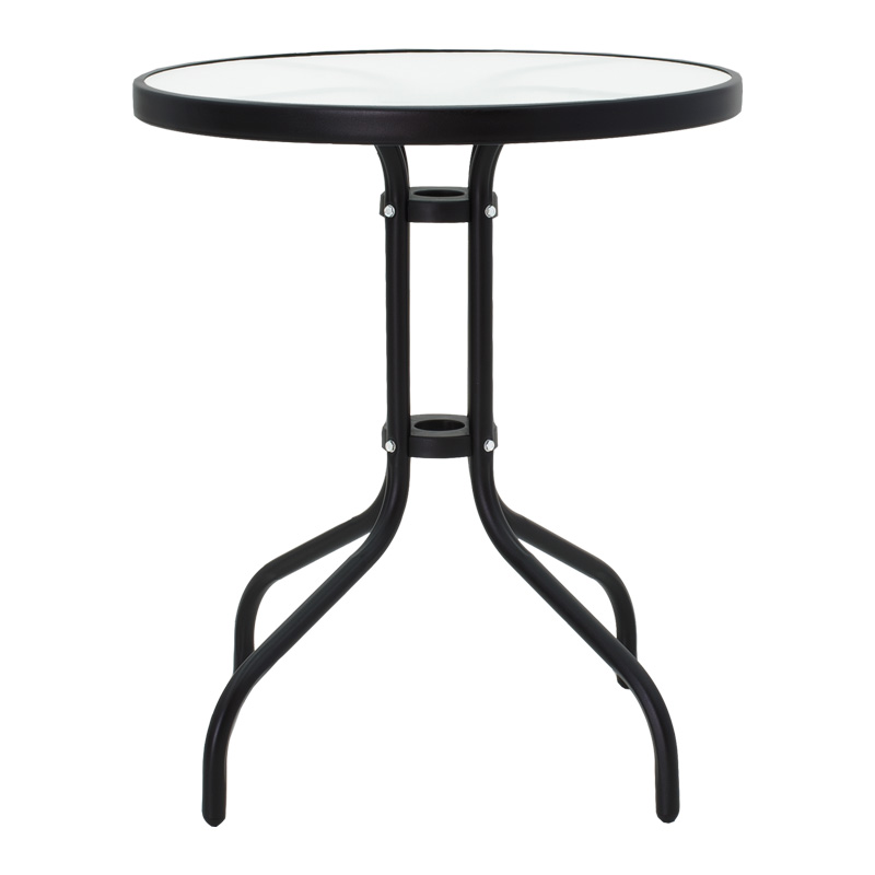 Set ngrënieje Watson-Pomedon pakoworld 3 copë metal në nuancë të zezë