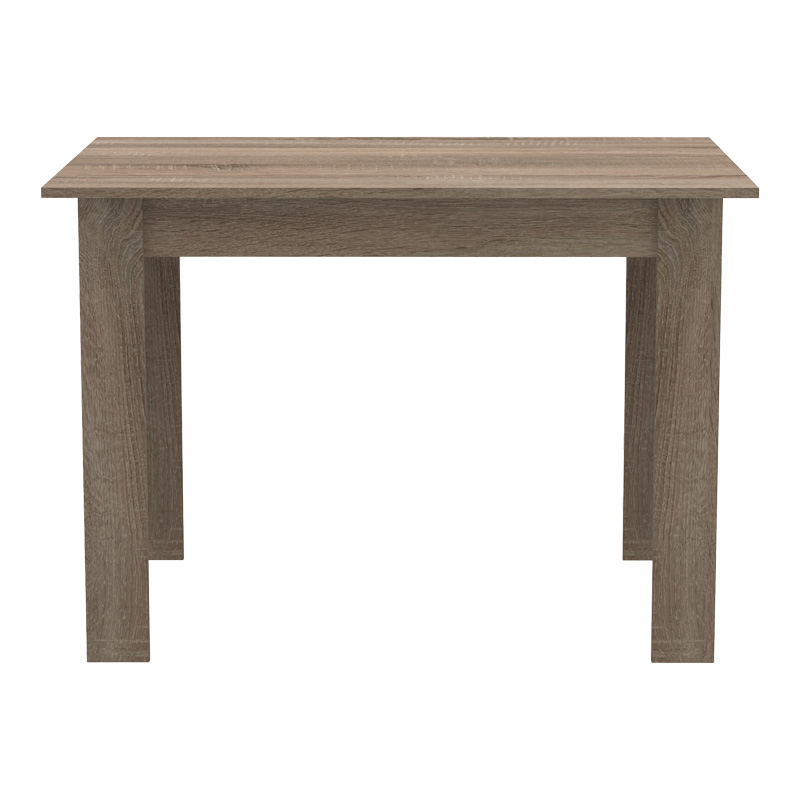 Set tavoline ngrënie me 5 pjesë Manka-Gaston pakoworld në ngjyrë sonoma truffle-e zezë 110x80x77cm