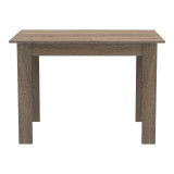 Set tavoline ngrënieje me 5 copë Manka-Julita pakoworld në ngjyrë sonoma truffle-e zezë 110x80x77cm