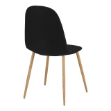 Set tavoline ngrënieje me 5 pjesë Manka-Bella pakoworld mdf në ngjyrë SONOMA truffle 110x80x70cm