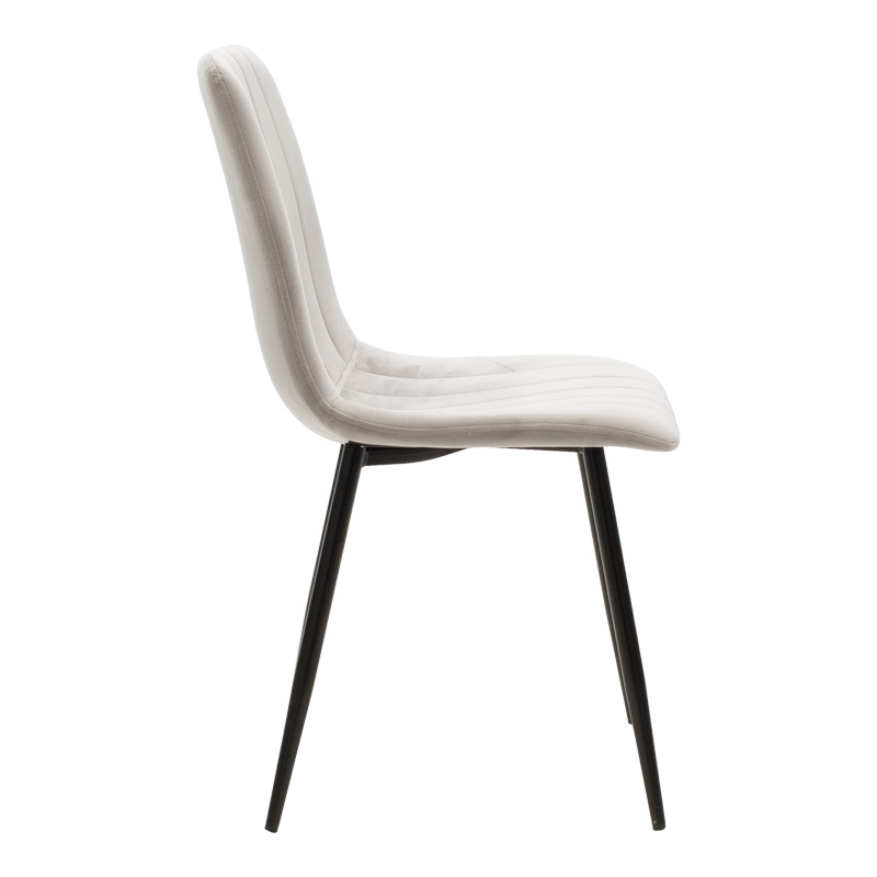 Set tavoline ngrënieje Natali-Noor pakoworld me 3 copë MDF këmbë të zeza-gri-natyrale 120x80x76cm