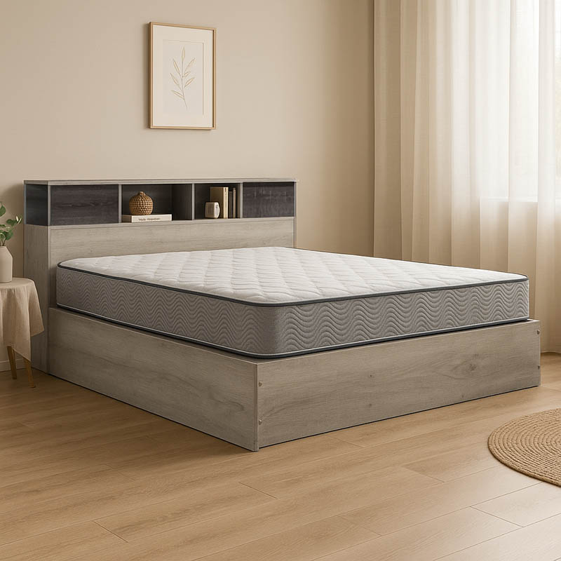 Paketë mobiljesh dhome gjumi studentore Slumber pakoworld set me 2 copë