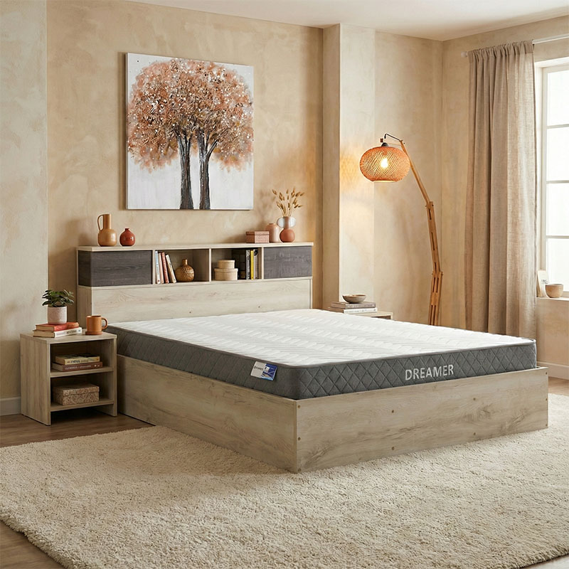 Krevat me dyshek Olympus-Dreamer pakoworld castillo-toro 160x200cm