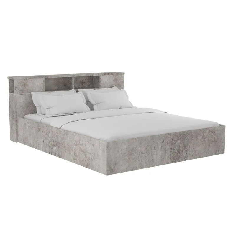 Shtrat me dyshek Olympus-Dreamer pakoworld antracit antik 160x200cm
