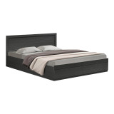 Shtrat me dyshek dhe sirtar Olympus-Dreamer pakoworld wenge 160x200cm