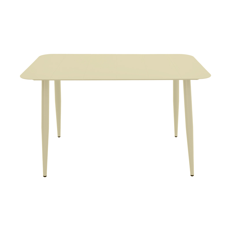 Set ngrënieje Heven Vista pakoworld set me 5 pjesë alumini i zi 120x70x72cm
