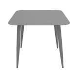 Set ngrënie Heven Vista pakoworld set me 3 copë alumin antracit 80x80x72cm