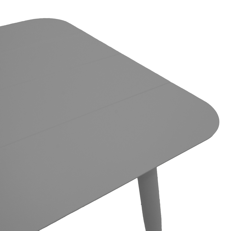 Set ngrënie Heven Vista pakoworld set me 3 copë alumin antracit 80x80x72cm