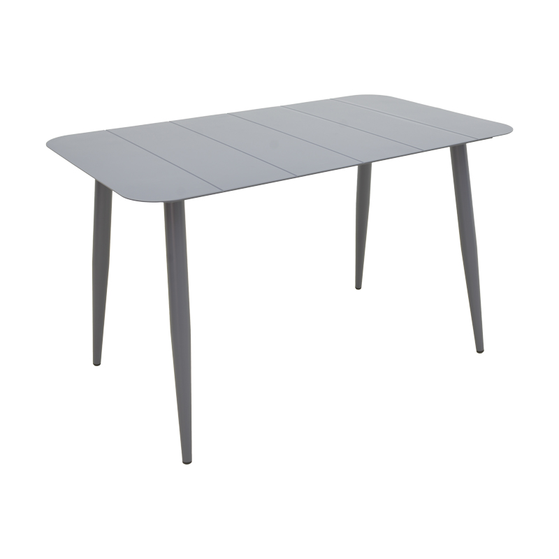 Set ngrënieje Heven Vista pakoworld set prej 7 copësh alumin antracit 120x70x72cm