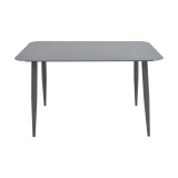 Set ngrënieje Heven Vista pakoworld set prej 7 copësh alumin antracit 120x70x72cm