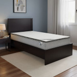 Krevat me dyshek Athos-Perfecto pakoworld wenge 90x190cm