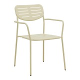 Moraja Deraby pakoworld set prej 5 copësh metal krem 140x80x72cm