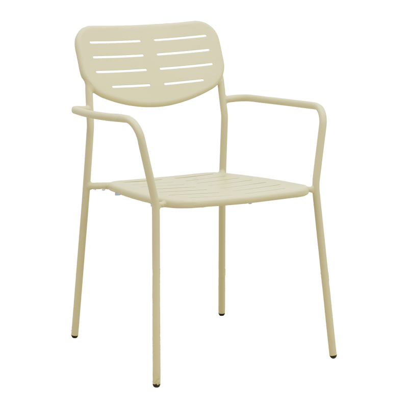 Moraja Deraby pakoworld set prej 5 copësh metal krem 140x80x72cm