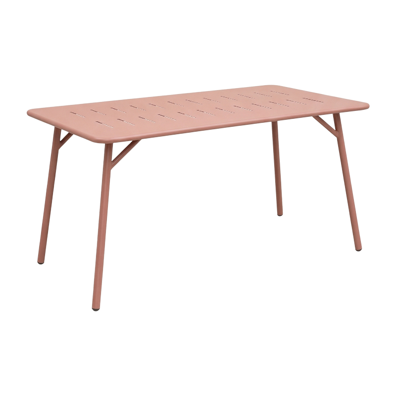 Set Moraja Federal pakoworld me 5 pjesë metal terrakotë 140x80x72cm