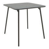 Set Moraja Deraby pakoworld me 3 pjesë metal i zi 70x70x73cm