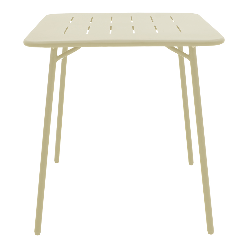 Set Moraja Deraby pakoworld me 3 pjesë metal krem 70x70x73cm