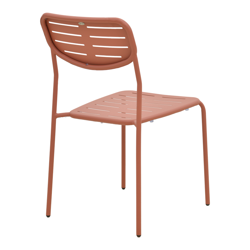Set Moraja Deraby I pakoworld me 3 pjesë metal terrakotë 70x70x73cm