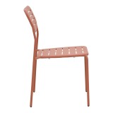 Set Moraja Deraby I pakoworld me 3 pjesë metal terrakotë 70x70x73cm