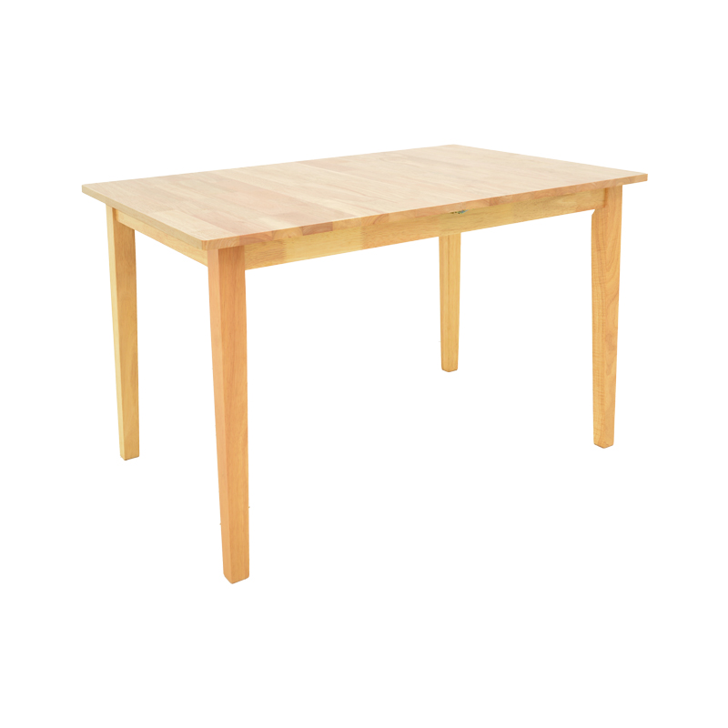 Set ngrënieje Dallan Country pakoworld 5 copë në nuancë natyrale dru gome 120-150x80x74cm