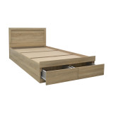 Shtrat me dyshek dhe sirtar Olympus-Perfecto pakoworld SONOMA 100x200cm