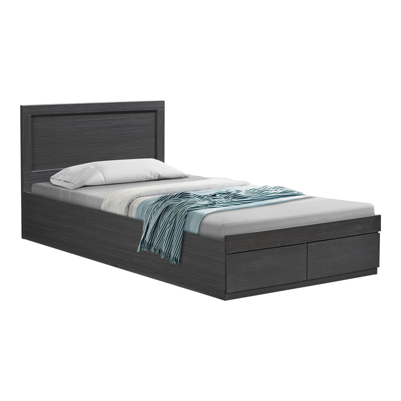 Shtrat me dyshek dhe sirtar Olympus-Nemesis pakoworld WENGE 100x200cm