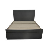 Shtrat me dyshek dhe sirtar Olympus-Nemesis pakoworld WENGE 100x200cm