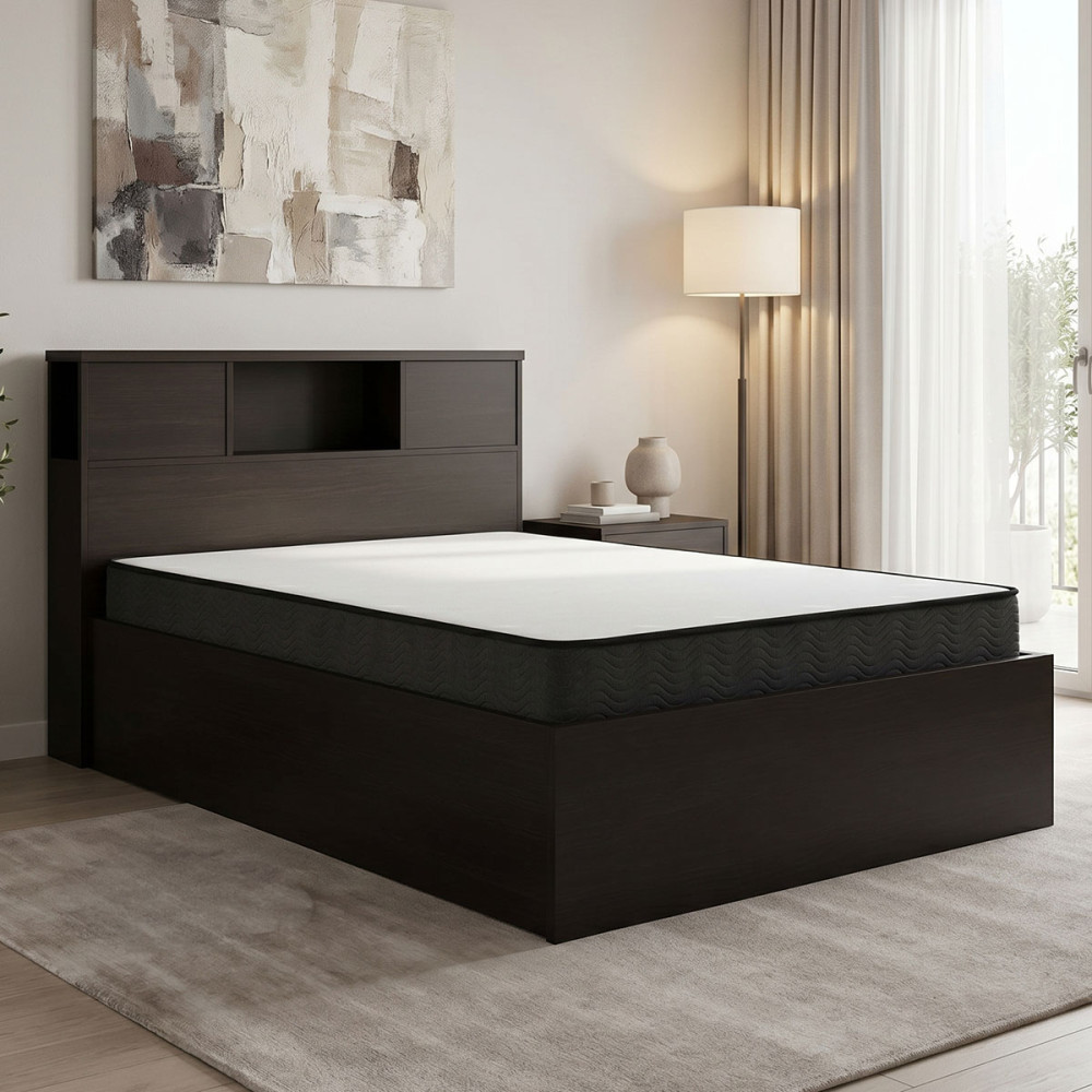 Krevat me dyshek Olympus-Perfecto pakoworld WENGE 120x200cm