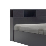 Krevat me dyshek Olympus-Perfecto pakoworld WENGE 120x200cm