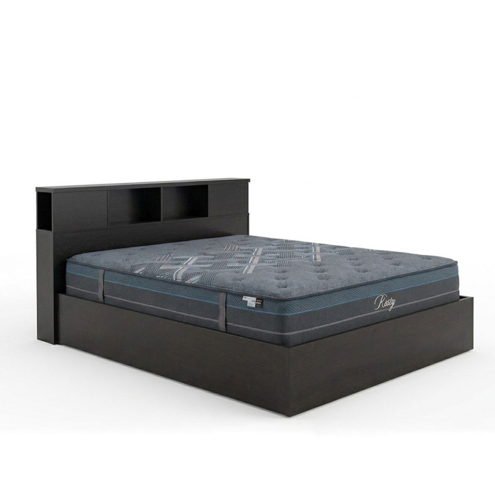 Krevat me dyshek Olympus Resty pakoworld WENGE 160x200cm