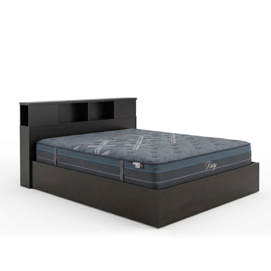 Krevat me dyshek Olympus Resty pakoworld WENGE 160x200cm