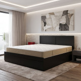 Krevat me dyshek dhe sirtar Olympus Nemesis pakoworld wenge 160x200cm