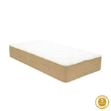 Krevat me dyshek Athos Sleepy pakoworld sonoma white 90x190cm