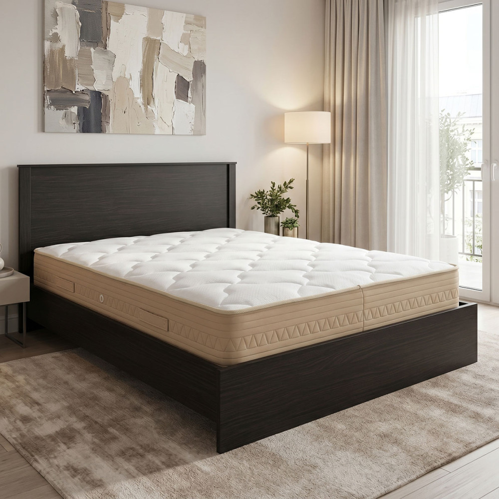 Krevat me dyshek Athos Sleepy pakoworld wenge 160x200cm