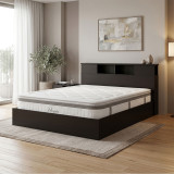 Krevat me dyshek Olympus Utopia pakoworld wenge 160x200cm