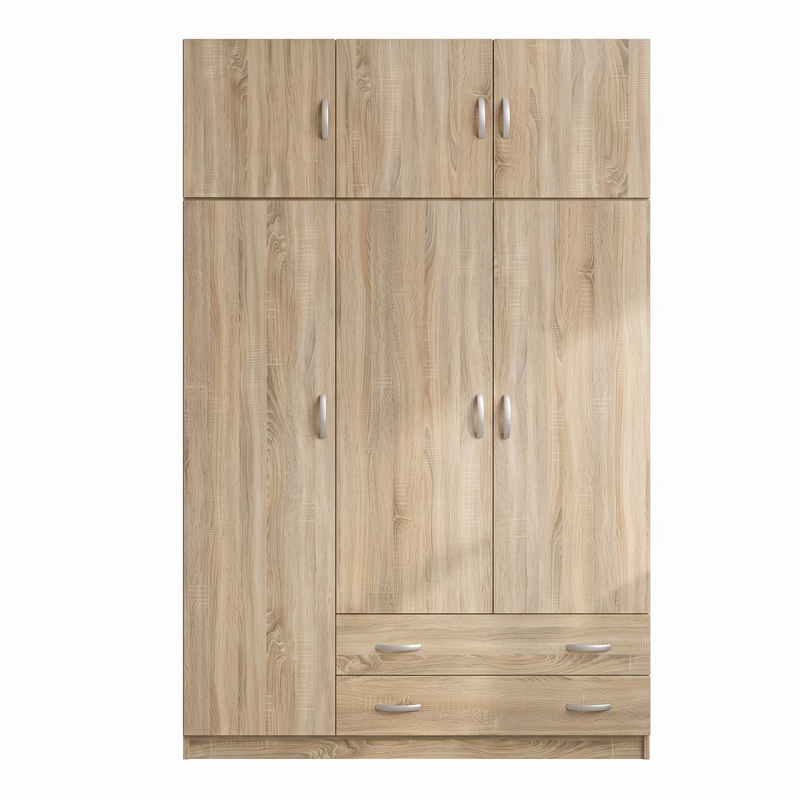Garderobe me tre dyer me hapesire magazinimi siper Alvia pakoworld sonoma 150x51x240cm