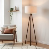 Llamba dyshemeje PWL-1059 pakoworld E27 arrë-bejzh D38x140cm