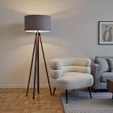 Llambë dyshemeje PWL-1059 pakoworld E27 arre-gri D38x140cm