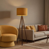 Llamba dyshemeje PWL-1059 pakoworld E27 arrë-verdhë D38x140cm