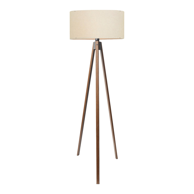 Llamba dyshemeje PWL-1059 pakoworld E27 në ngjyrë krem-arre D38x140cm