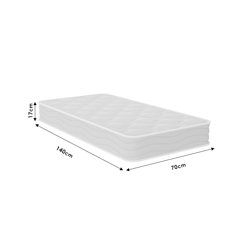 Dyshek Natural Baby Chic Strom me një anë 17cm 70x140cm