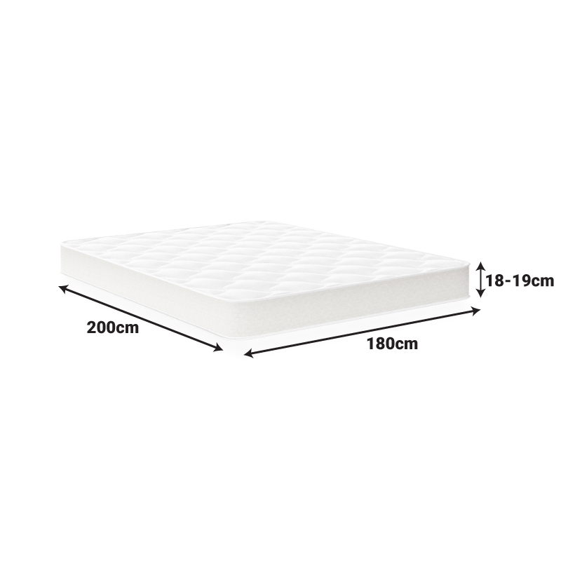Dyshek Snooz Chic Strom me dy anë 18-19cm 180x200cm