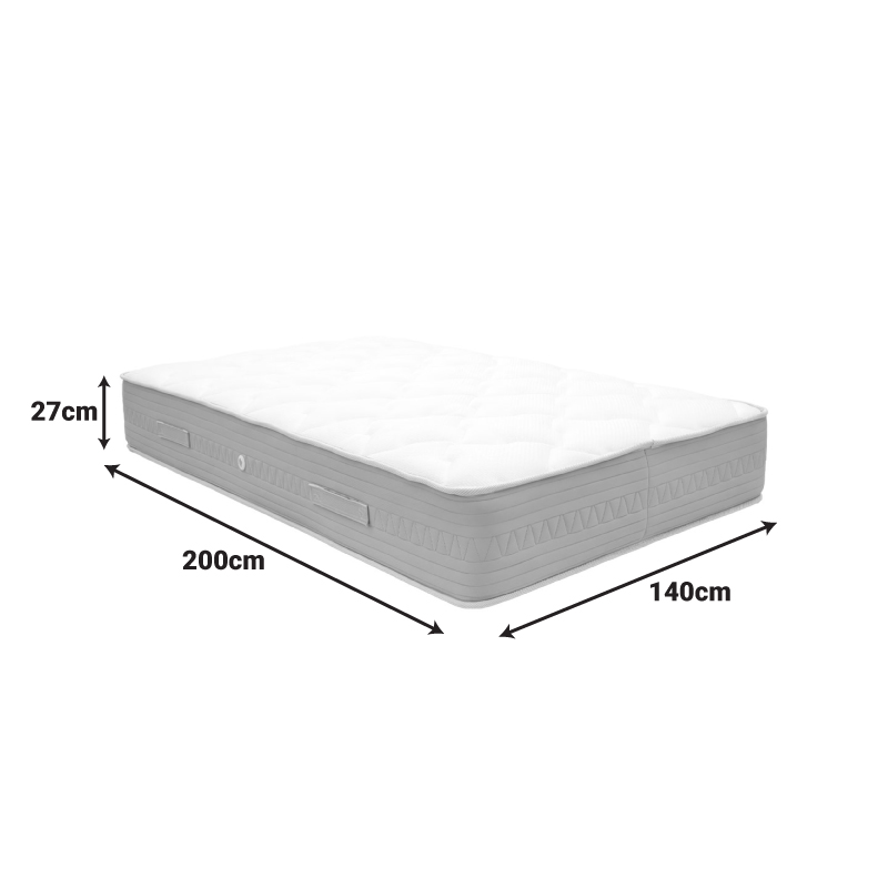 Dyshek Sleepy pakoworld me susta bonnel me dy anë 27cm 140x200cm