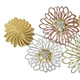 Dekor muri Tutsi Inart metal shumëngjyrësh 102.9x5.1x43.2cm