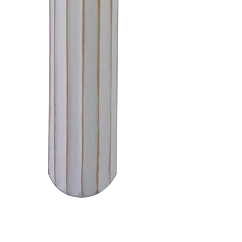Vazo dekorative Sammy Inart metal në nuancë ari dhe të bardhë D15.2x88.4cm