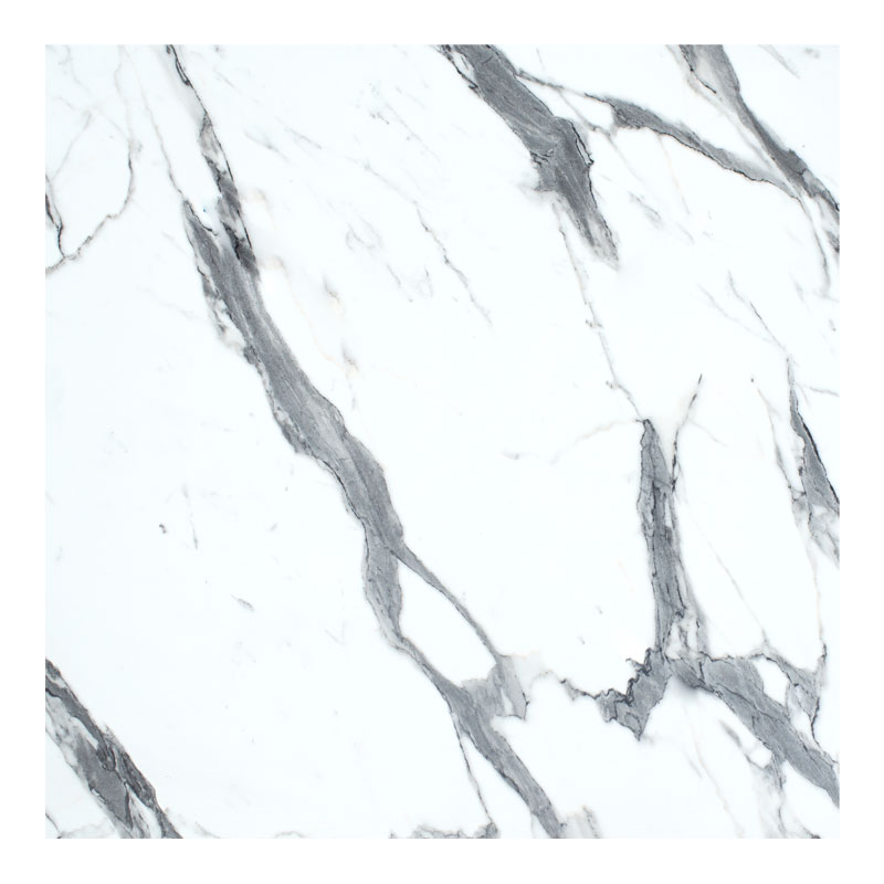 Pllakë tavoline Melody pakoworld HPL mermer i bardhë 70x70cm trashësi 12mm