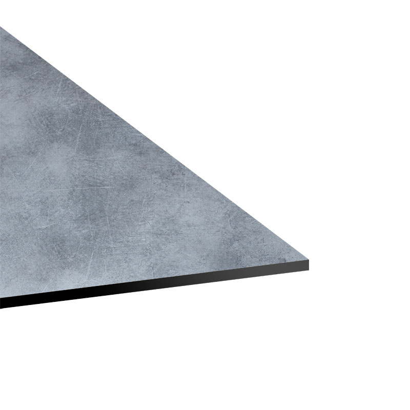 Pllakë tavoline Inspire pakoworld HPL çimento gri 69x69cm trashësi 12mm